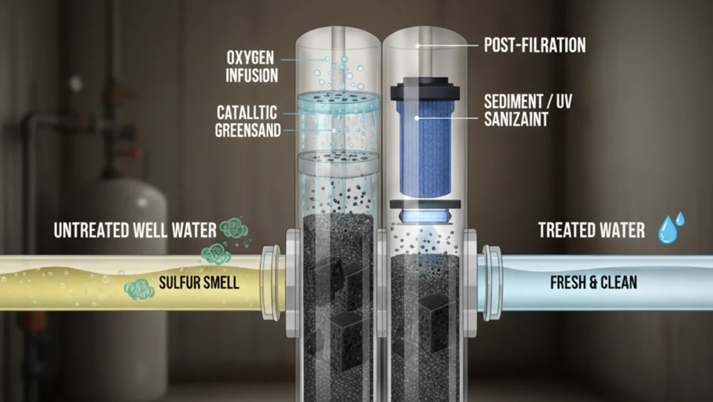 How To Remove Sulfur Smell From Well Water